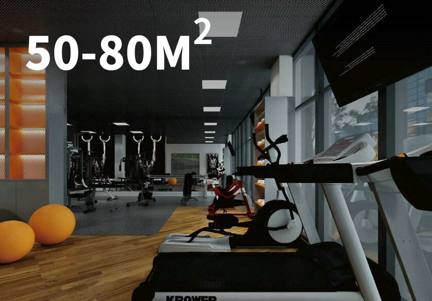 50至80平方米健身房配置解决方案